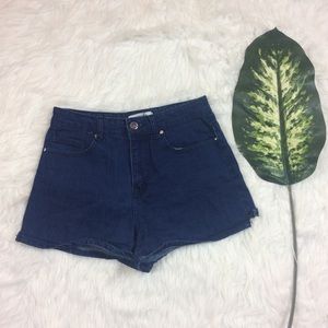 Forever 21 dark wash denim shorts sz 25